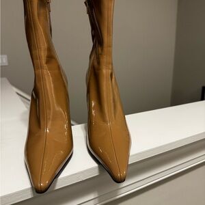 Jeffrey Campbell Tan Heeled Boots